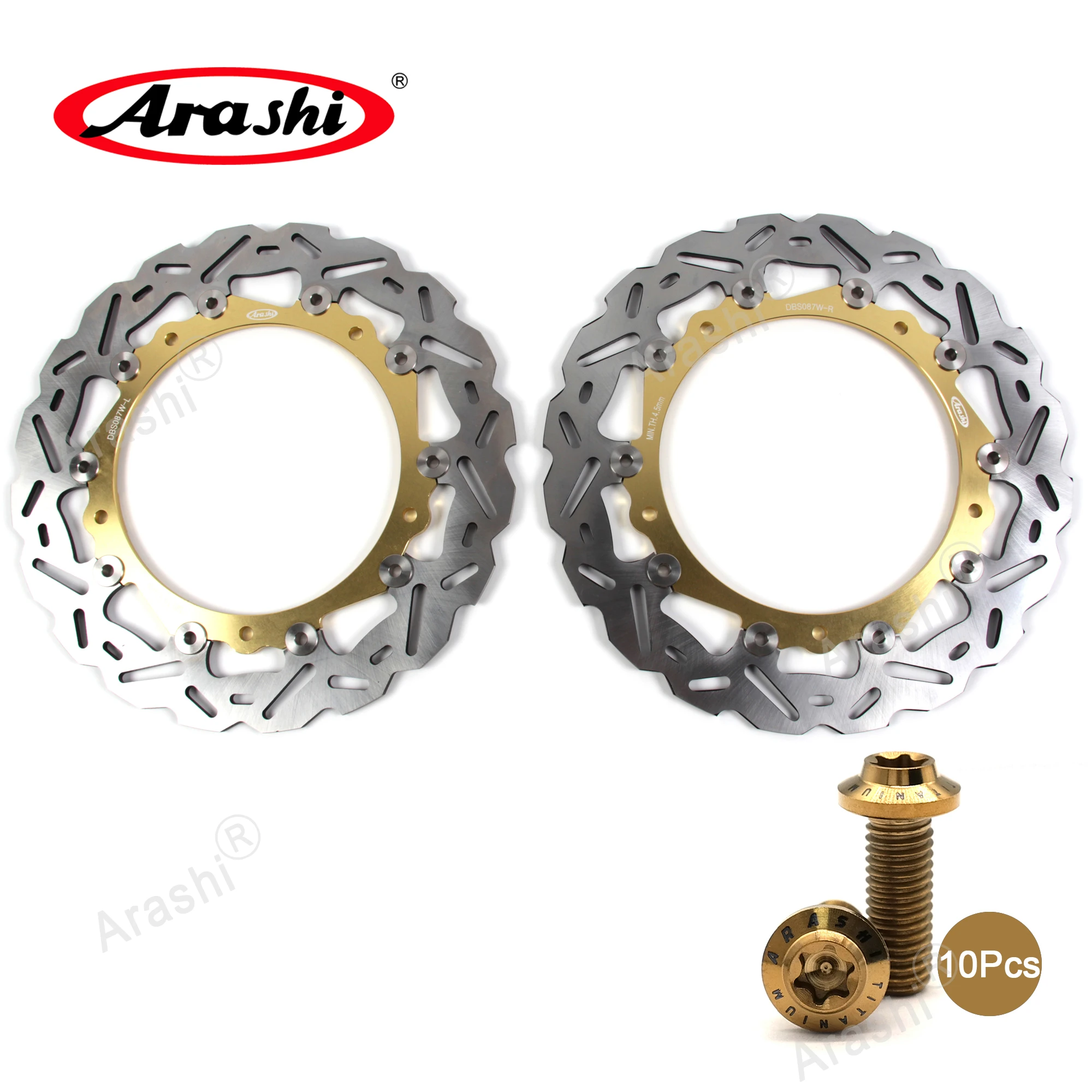 

ARASHI K 1200 LT ABS 2001-2009 2002 2003Front Brake Disc CNC Floating Rotor Disk For BMW R 1200 RS 2015-2020 2016 2017 2018 2019