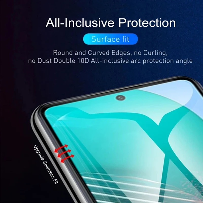 6-Pack Hydrogel Screen Protector Film - Soft, Durable Screen Protection