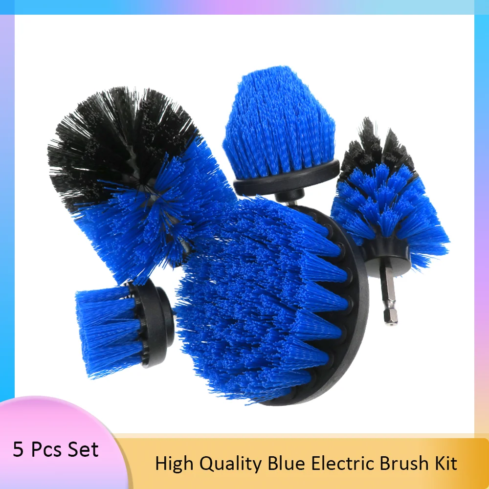 car seats cleaner 5Pcs Set Electric Brush Power Scrubber Bathroom Surfaces Tub Shower Tile and Grout All Purpose Power Scrubber Cleaning Kit best ways to clean car seats