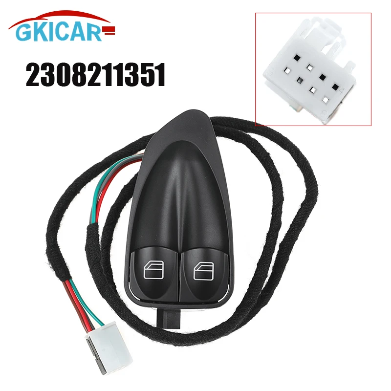 

2308211351 Left Power Electric Single Window Switch For Mercedes-Benz R230 SL Class SL500 SL550