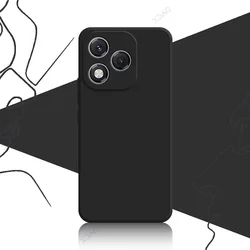 Luxury Dual Layer Silicone Phone Case with 360° Protection and Waterproof Design for HONOR 400 Lite (Black)