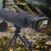 Electronic Eyepiece Camera Aluminum Alloy 5 Levels Digital Zoom 4K Electronic Eyepiece Dim Light Night Vision for Planetary 2