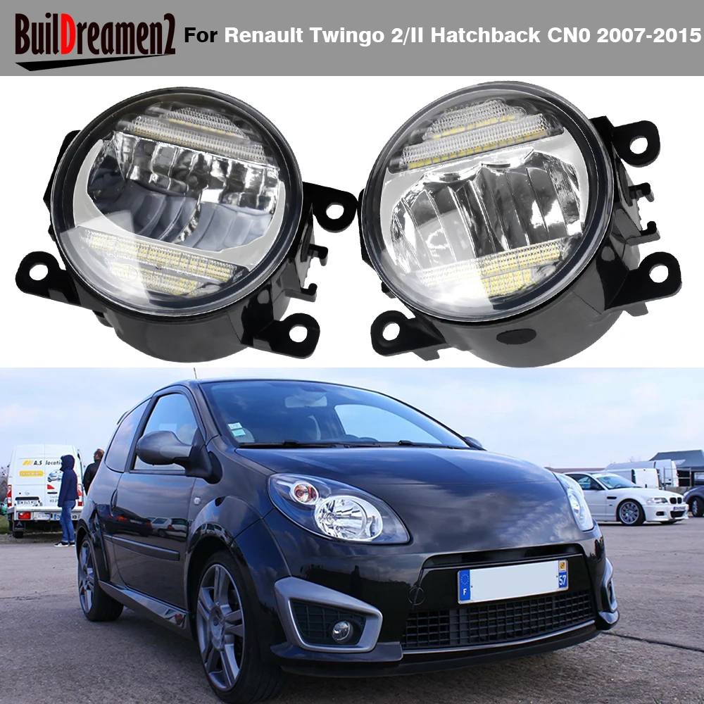 Hauptscheinwerfer Scheinwerfer links H4 passt für Renault Twingo II 07-12 inklusive Leuchtmittel/Birnen