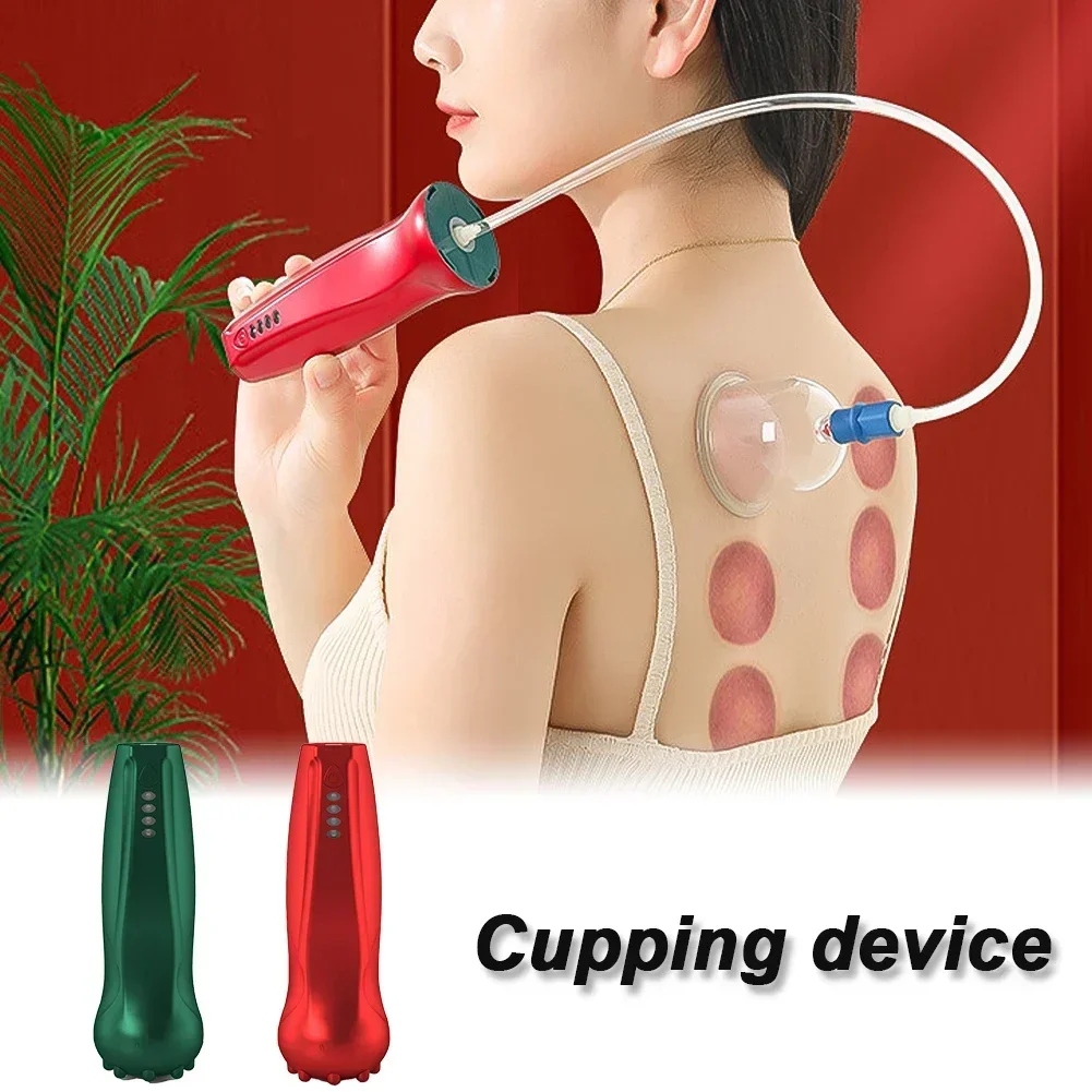 Electric Intelligent Scraping and Cupping Device Household Wireless Cupping 6 Cans Painless Scraping Dredge Meridian Health Care 2