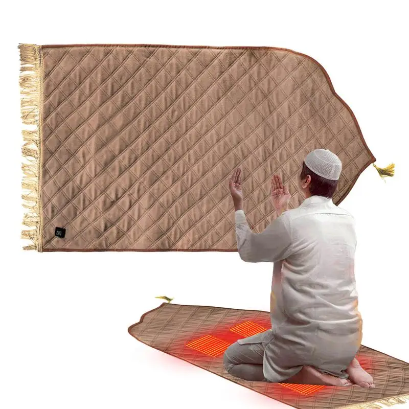 Heated Christian Prayer Mat for Comfort and Warmth