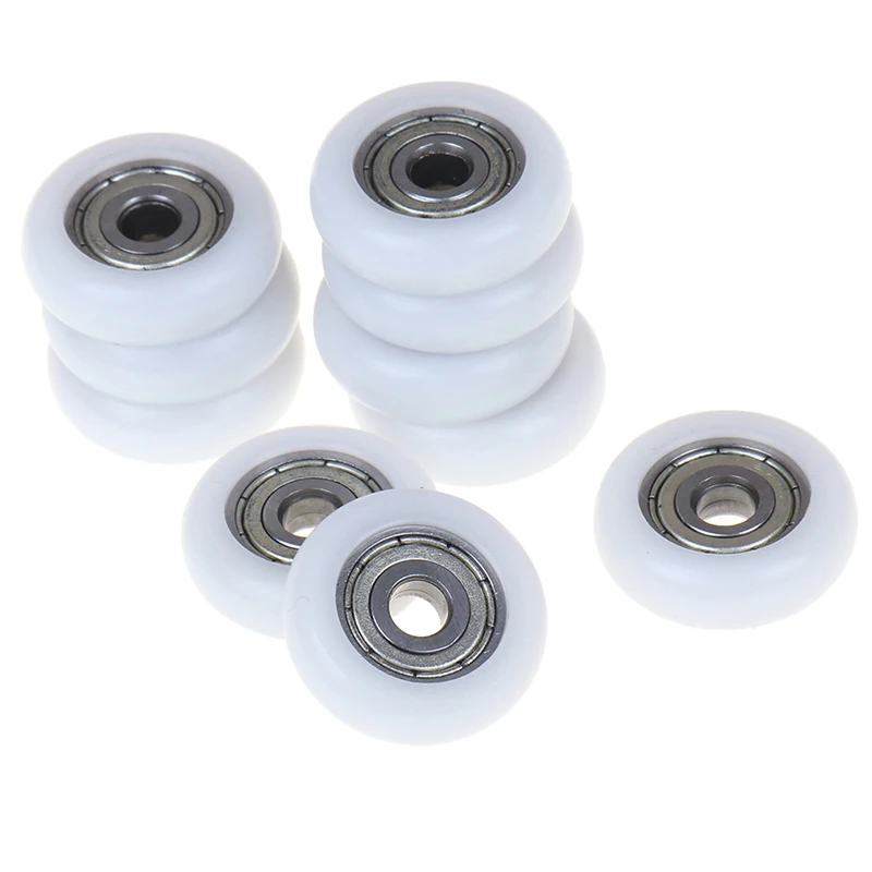2/5/10pcs sliding shower roller wheel plastic door replacement roller wheel