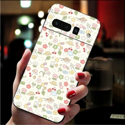 Charming Floral Design Phone Case for Google Pixel 8 Pro (Silicone)