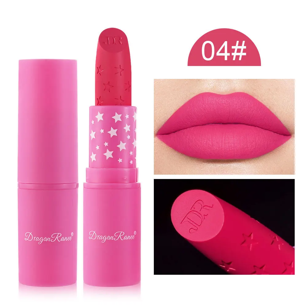 thumbnail image 1 of Matte Liquid Lipstick Non-stick Cup Long Lasting Velvet Nude Pink Black Lip Gloss Waterproof Lips Tint Waterproof Korean Makeup, 1 of 5