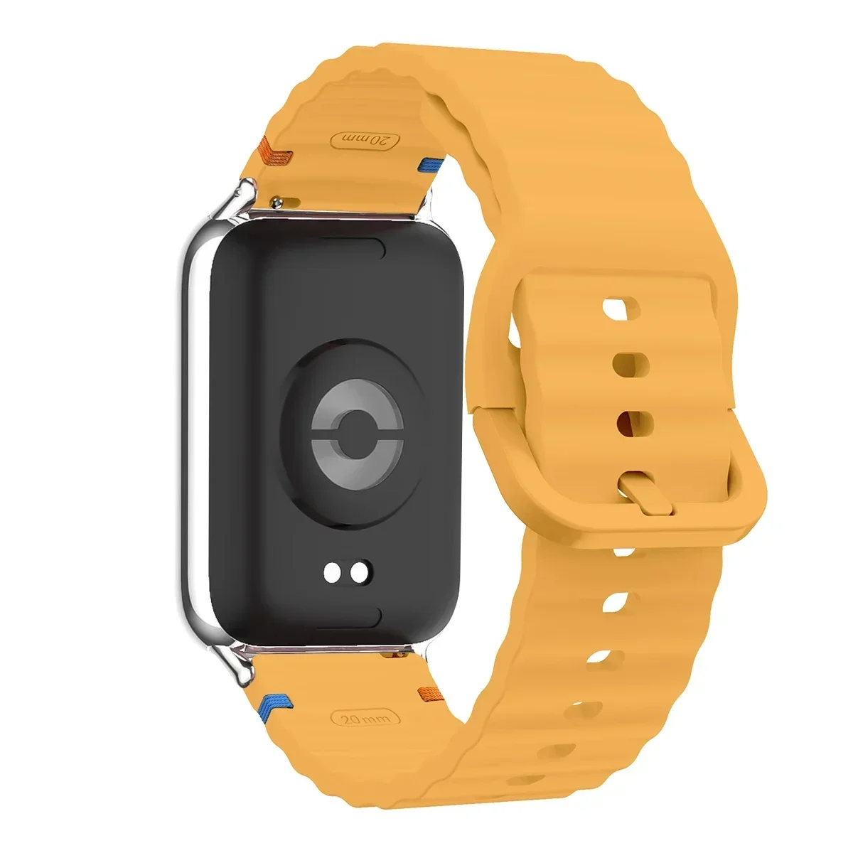 Wave Pattern Silicone Sports Strap | Replacement Wristband