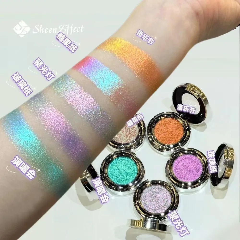 Chameleon Single Color Eyeshadow Long Lasting Shimmering Eye Makeup