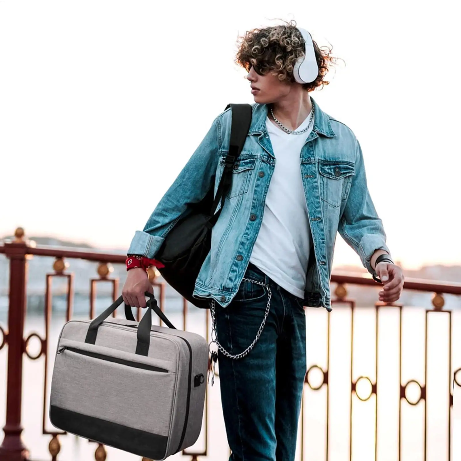 Audio Mixer Bag Recording Equipment Bag DJ Mixer Protective Compact Audio DJ Case with Adjustable Storage Sound
