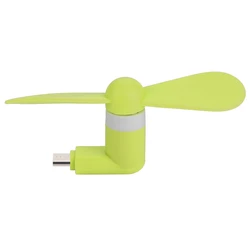 Ultra - Quiet Mini USB Fan - Portable 16000 RPM Micro - Speed Cooling Device (Green)