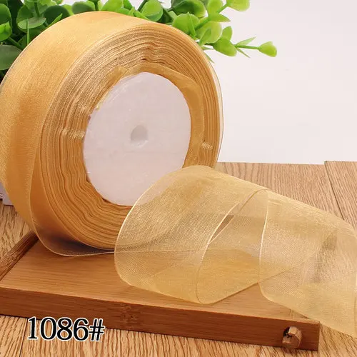 Luxurious Dark Purple Organza Ribbons - Wholesale Gift & Decoration Wrapping, 45 Meters