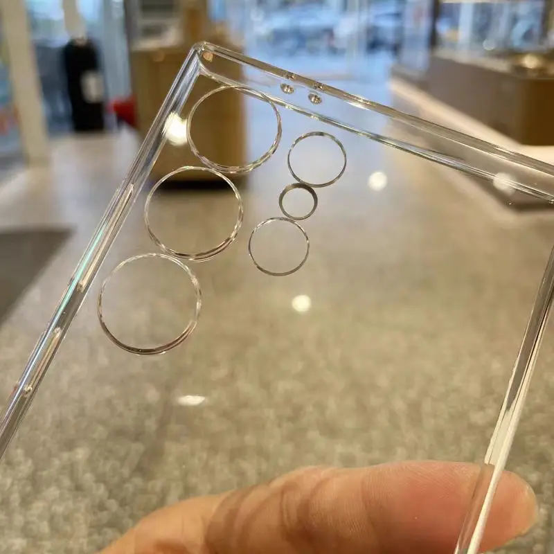 Transparent Shockproof Phone Protective Cover - Original Clear Case