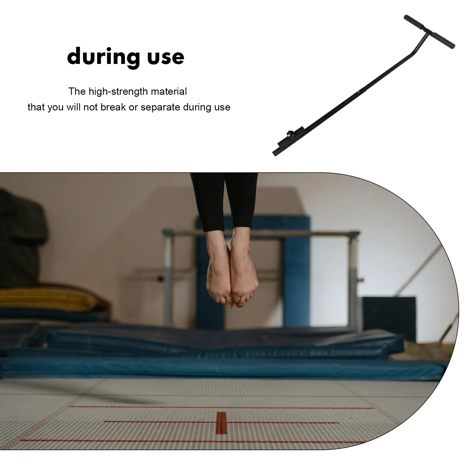 Children Trampoline Adult Fitness Trampoline Handle for Mini Fitness Trampoline Replaceable Trampoline Handle Bar Convenient Part