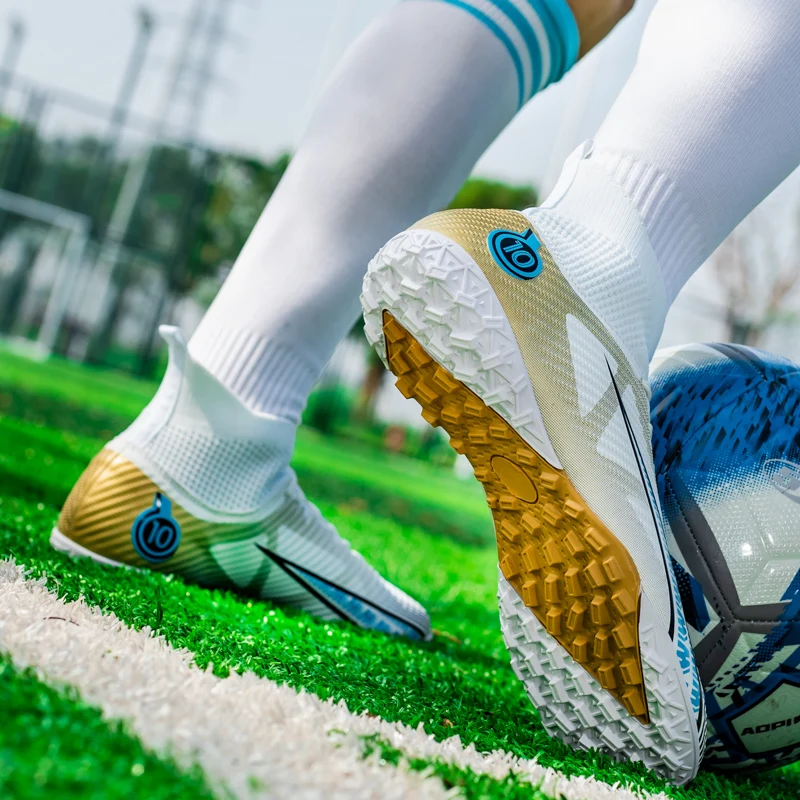 Scarpe da calcio da uomo Society TF/FG Erba Antiscivolo Scarpe da allenamento per esterni Scarpe da calcetto Calzature sportive per bambini_voghion.com