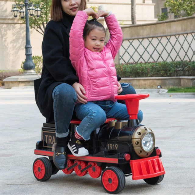 Electric Train Toy Car Railway and Tracks Steam Locomotive Engine Diecast Educational Game Boys Toys for Children Kid Gift 3