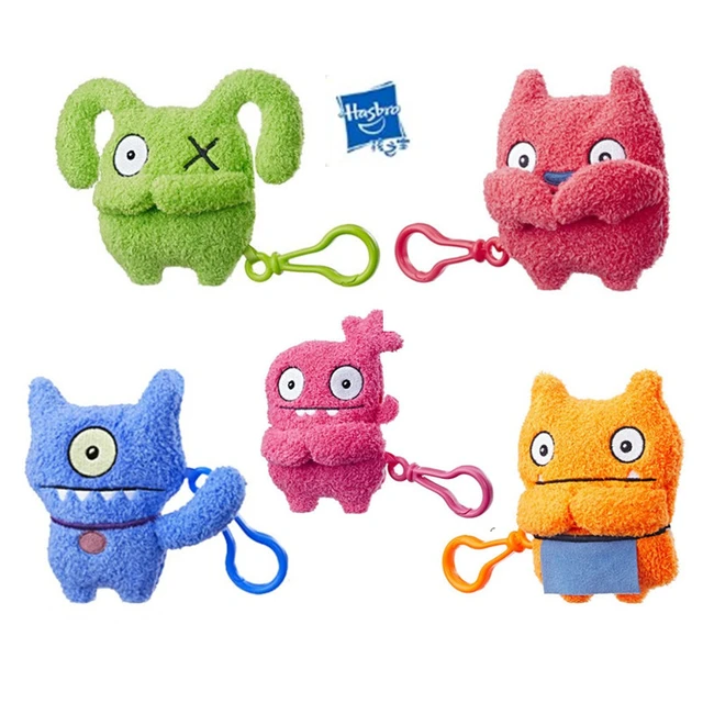 Hasbro Uglydoll Plush Toy Portable Doll Toy Backpack Plush Pendant Ugly  Doll Soft Plush Stuffing Keychain