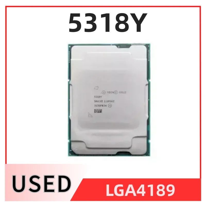 

Процессор Xeon Gold 5318Y SRKXE 24C/48T 36M кэш 2,10 ГГц Основная частота FCLGA4189 для серверной материнской платы C621A чипсет