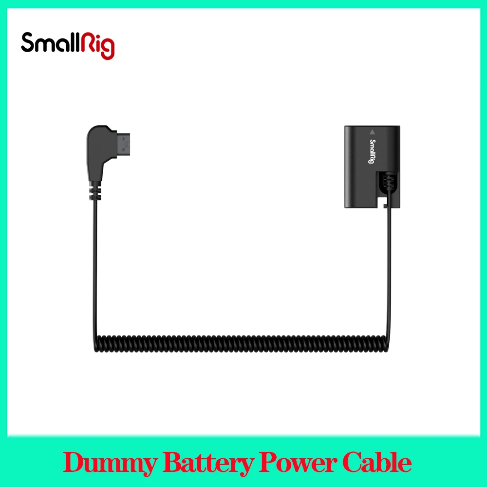 Smallrig D-Tap A Lp-E6Nh D-Tap A Np-Fz100 Cavo Di Alimentazione A Batteria Fittizio 4252 Adatto Per Fotocamera Sony Canon A7M4 M3 Fx30 6D 5D R7