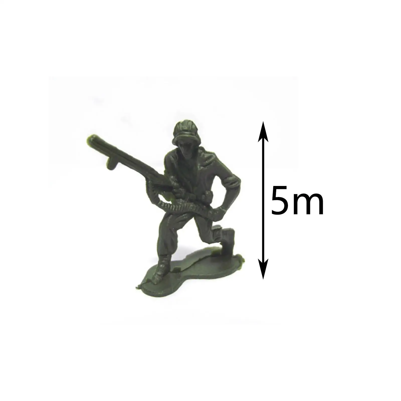 100Pcs Soldiers Model Decorative Toy Collection Gifts for Themed Party Sand