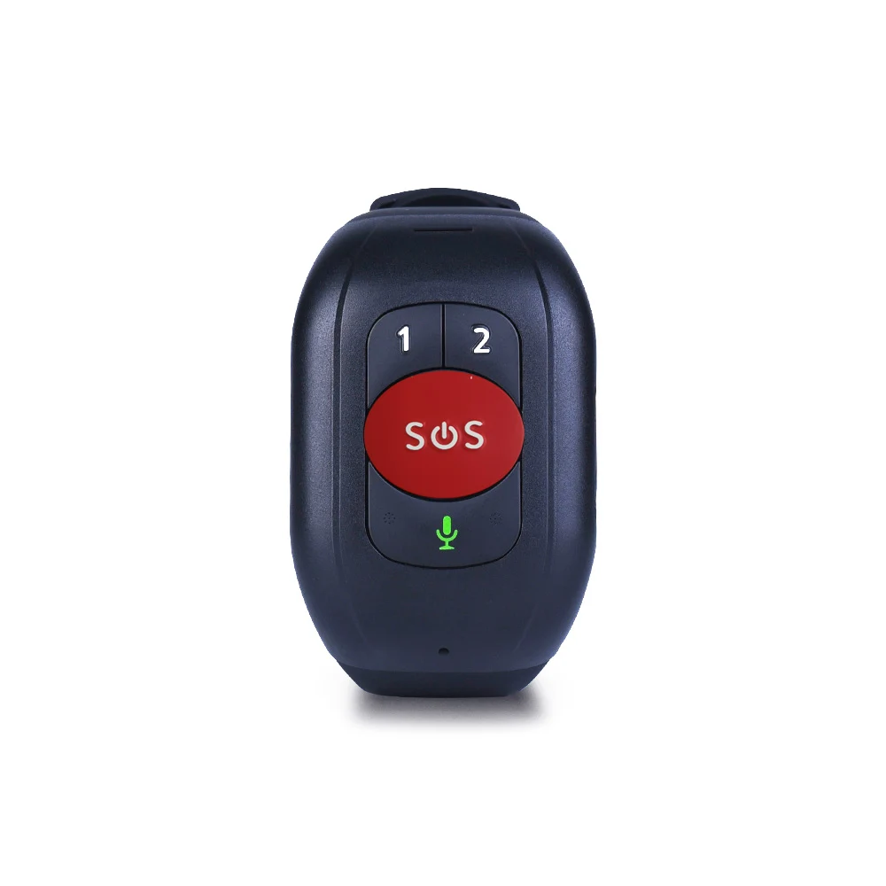 

IP67 Wasserdicht 4G LTE GSM Ältere SOS-Taste Armband Armband Notfall Alarm GPS Tracking Herz Rate Blutdruck Monitor