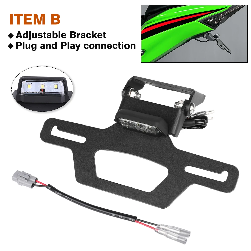 ZX-4R ZX-25R Rear License Plate Holder For KAWASAKI NINJA ZX4R