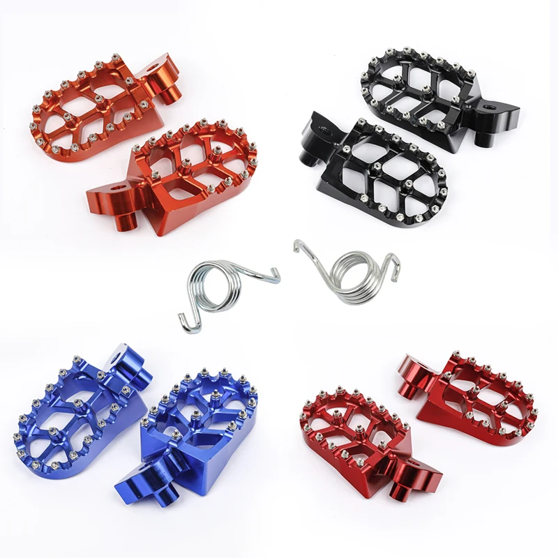 Yamaha YZ65 YZ85 YZ125 YZ250 YZ YZF 125 250 450 WR250F WR450F YZ450FX Motorcycle CNC Footrest Footpeg Foot Pegs