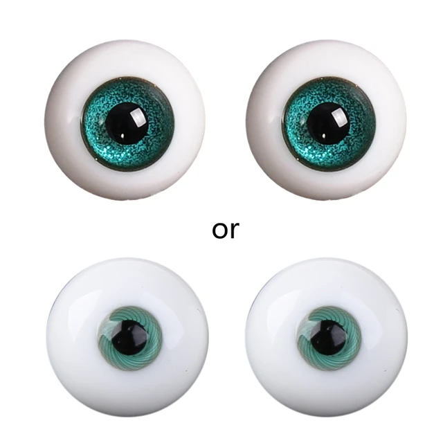 BJD Doll 6mm Round Glass Eyes Eyeballs for Doll DIY Making Crafts Supplies  - AliExpress