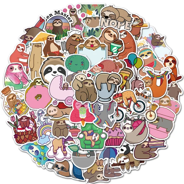 New 50 Pieces Kawaii Kuromi Stickers Cute Hello Kitty Stickers for Laptop Case Girls Sanrio My Melody Anime Stickers Kids Toys 50-50Pcs