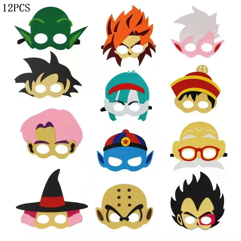 thumbnail image 1 of Decoraciones para fiesta de cumpleaños de Dragon Ball Z Globos de Son Goku Vasos de papel Platos Servilletas Suministros Telones de fondo Recuerdos de fiesta Baby Shower, 1 of 5