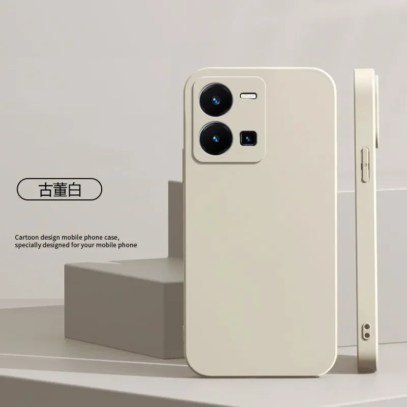 Fashionable Silicone TPU Case For VIVO V25 V25E Camera All-inclusive Protection Cover For VIVO Y22 S Y35 Y77 Y02S Cases Funda — view 4