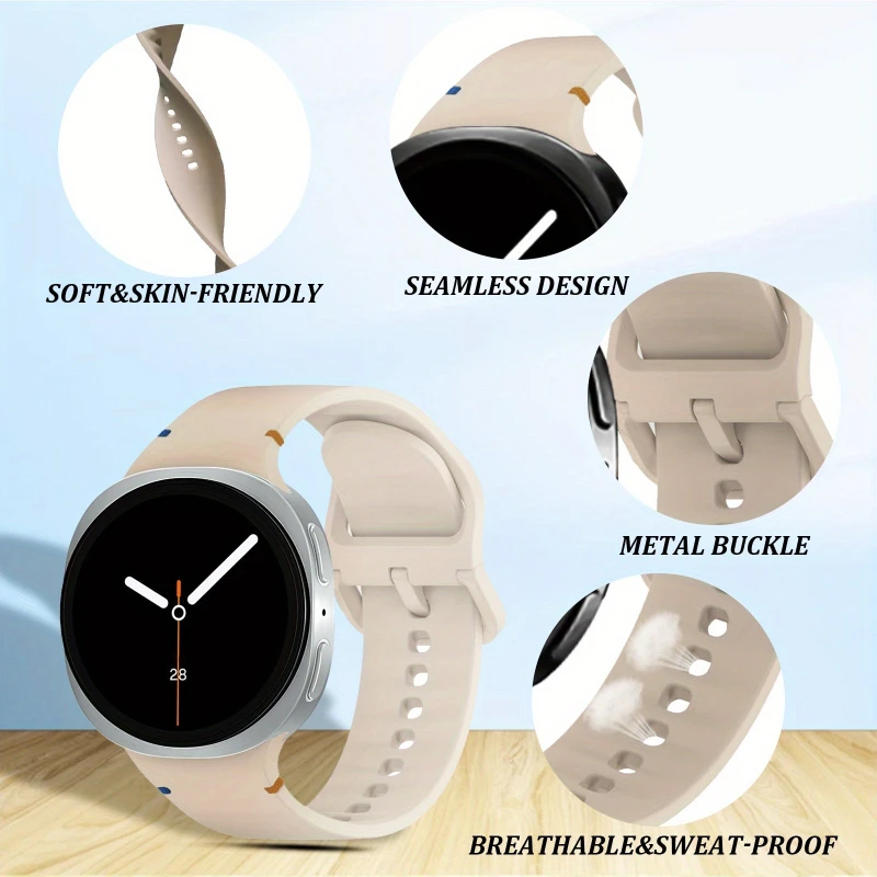 Silicone Watch Band - Premium Replacement Accessory in Multiple Sizes