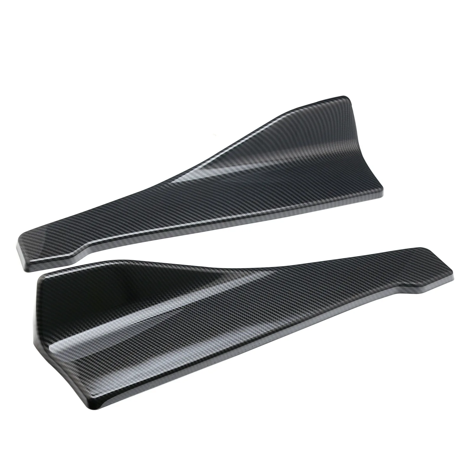 48CM Side Skirt For BMW E90 E46 F20 F30 E39 G20 Accessories Universal Extension Protector Rear Bumper Spoiler Diffuser Split