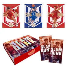 

2022 New Slam Dunk Sakuragi Hanamichi Hisashi Mitsui Kaede Rukawa Haruko Akagi Collection Card Kids Toys Girl Boy Christmas Gift