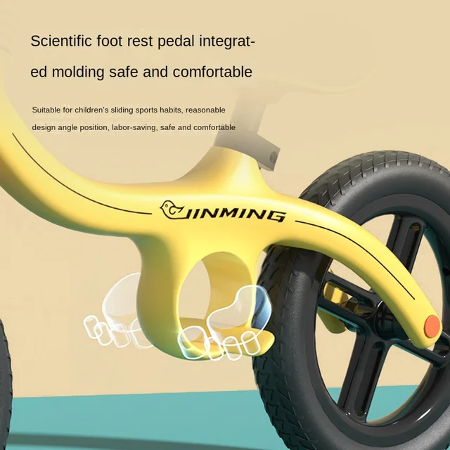 LazyChild 1-6 Years Old Children's Balance Car Without Pedal Scooter Comfortable Baby Scooter Double Wheel Scooter DropShipping 4
