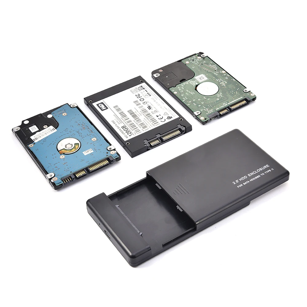 HDD ̽ 2.5 SATA To USB 3.1 3.0 2.0  ϵ ̺ Ŭ SSD ũ HDD ڽ  C 3.1 ̽ HD  HDD Ŭ