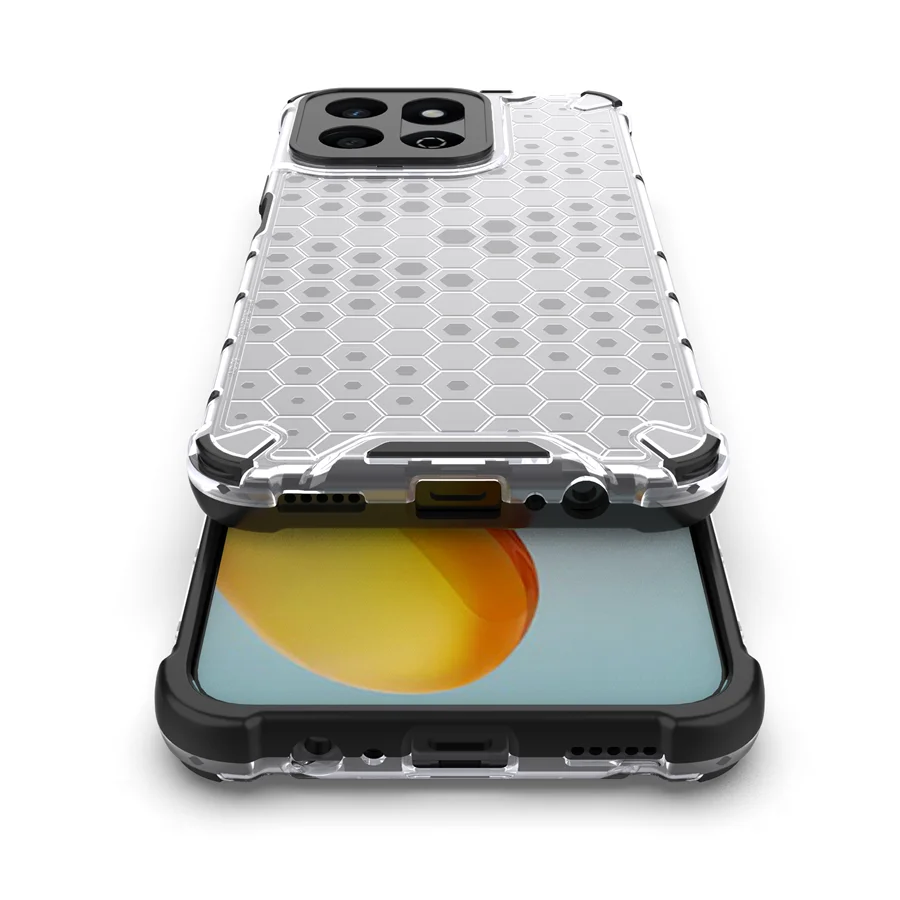 Enhanced Shockproof Honeycomb Hard PC Protective Bumper Case
