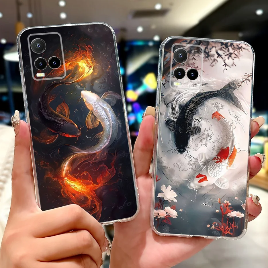 New Luxury Painted Soft Silicone Case - Stylish Protective Cover
