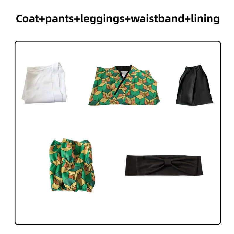Kimetsu no Yaiba Sabito Demon Slayer Corps Uniform Cosplay Costume