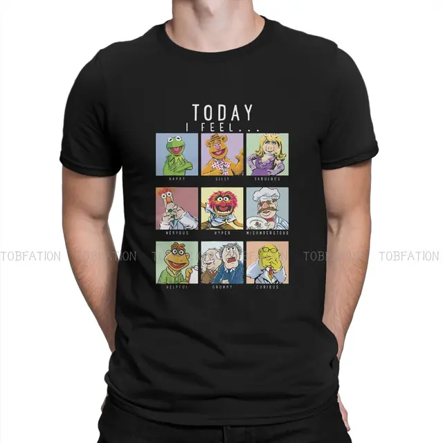 Today I Fell Box Up Special TShirt Disney The Muppets Fozzie Bear TV Leisure T Shirt Summer T-shirt For Adult