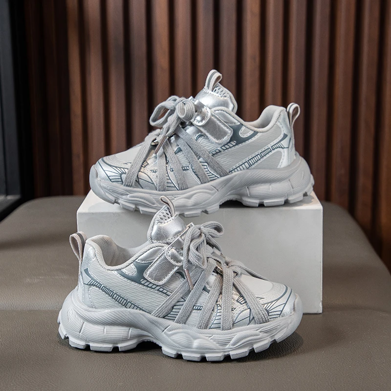 Kids Casual Platform Sneakers for School Sport