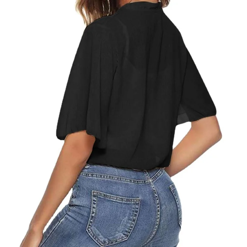 Chiffon Beach Style Women Blouses