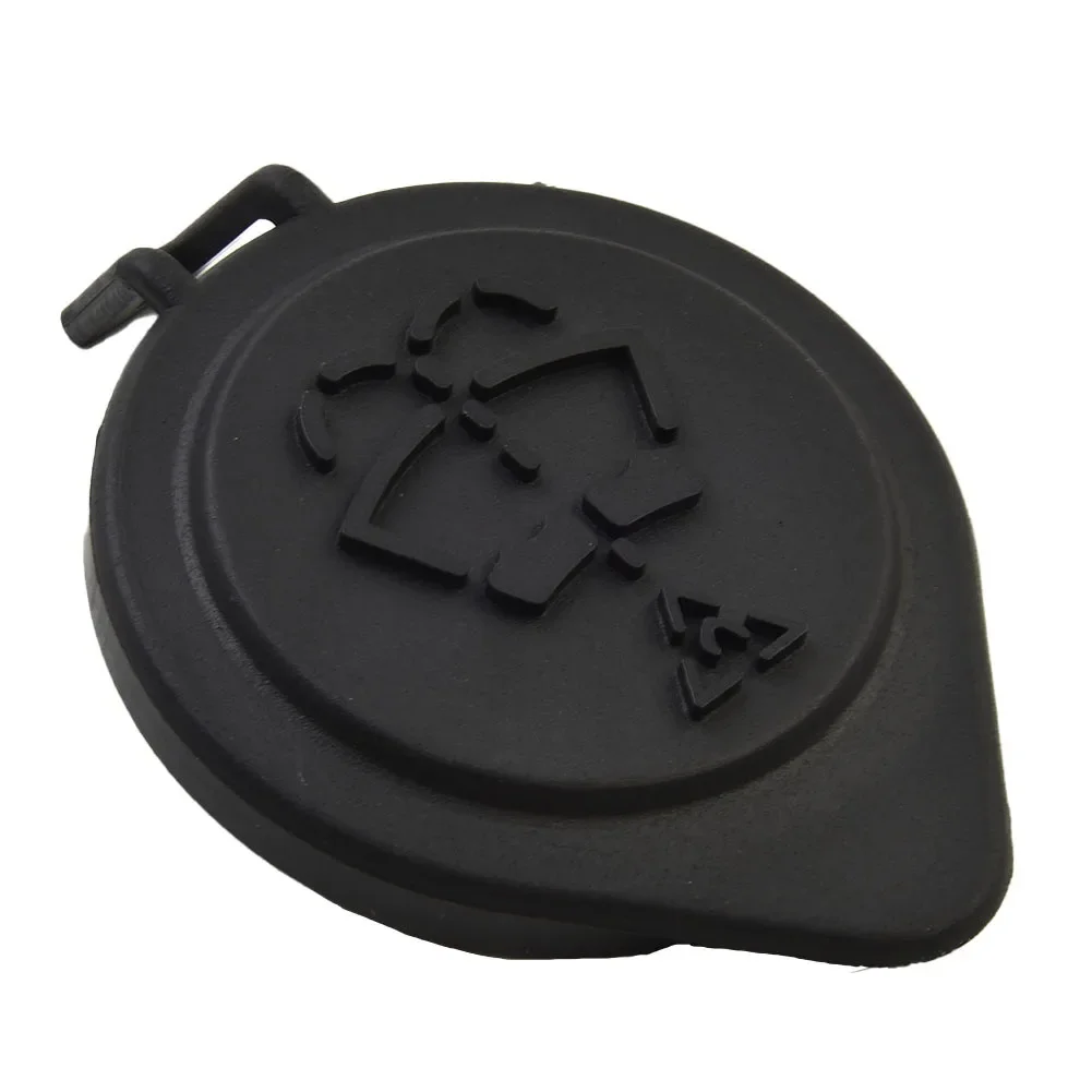 

1x Windshield Washer Fluid Reservoir Cap For BMW E46 E90 E88 E60 X3 X5- #61667264145 Black ABS Plastic Cover Car Wear Parts