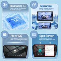 Android Car Radio for Seat Ibiza MK4 6J 2008-2015 Multimedia Player CarPlay Android Auto GPS Bluetooth WIFI Car Head Unit 9inch - Image 5