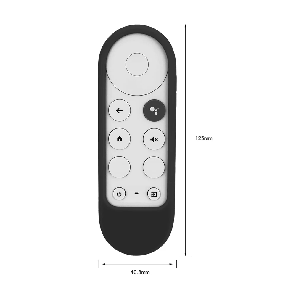 Suitable Google TV remote control cover anti drop shockproof silicone protective case