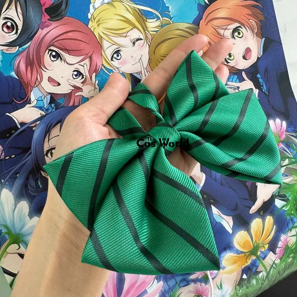Love Live 9 Characters Kousaka Honoka Sonoda Umi Ayase Eli Anime Bow Tie for Japanese JK School Uniform Cosplay Costumes 7