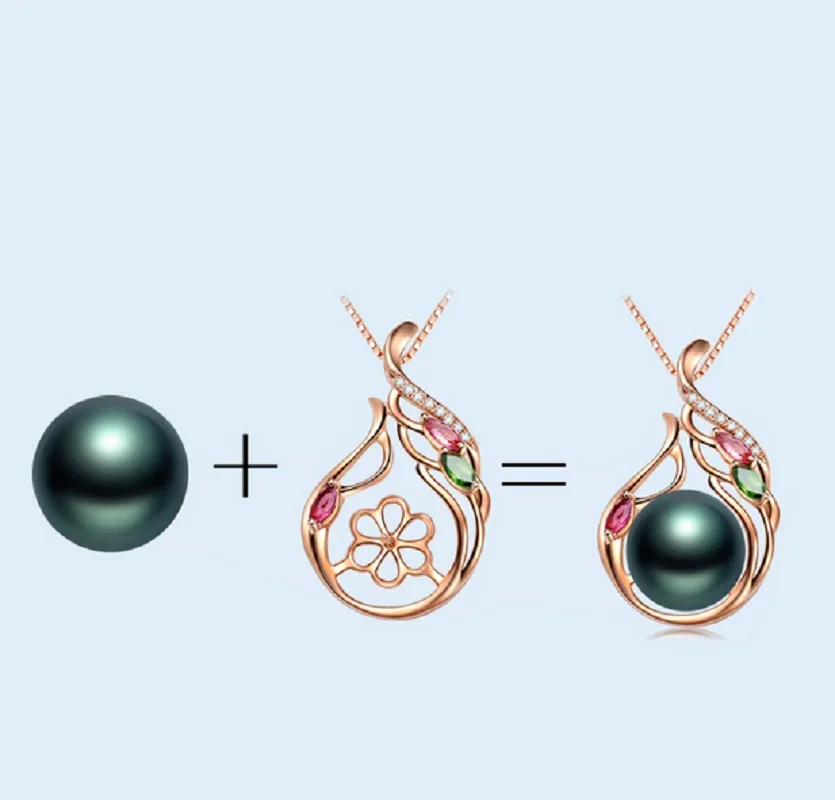 Huge 16mm natural sea genuine black blue round loose pearl undrilled s 2882