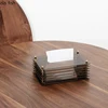 Acrylic Tissue Boxes Modern Rectangular Toilet Paper Napkin Storage Box Simple Home Solid Color Paper Towel Holder Napkin Holder 4