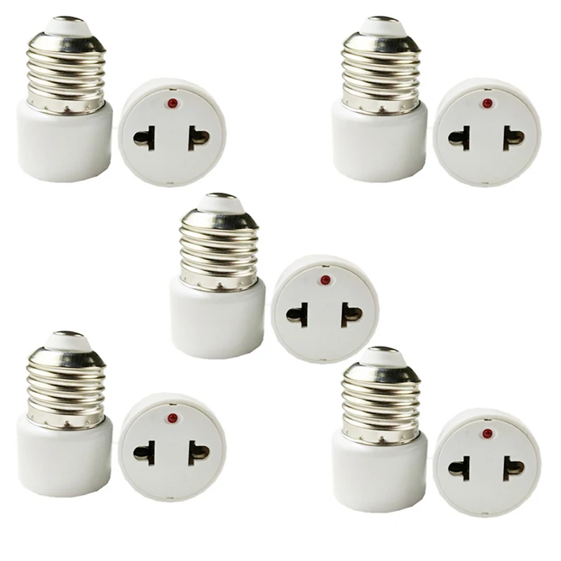 Lamp Holder 1pc E27 Plug Bulb Holder Light Fixture Bulb Base Adapter U S /EU